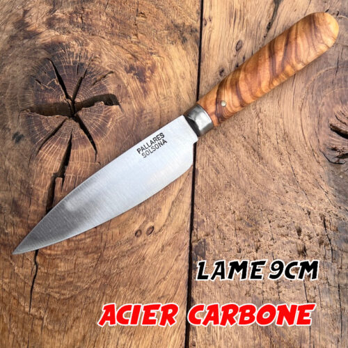 COUTEAU PALLARES SAUGE OLIVIER CARBONE 9CM